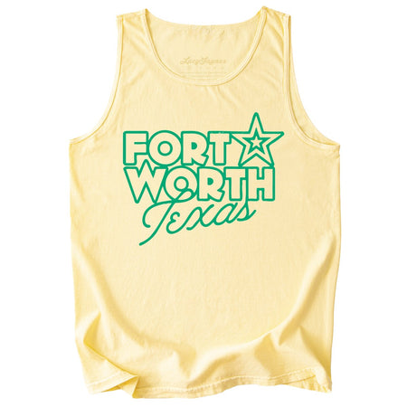 Fort Worth Texas Comfort Colors Tank Top