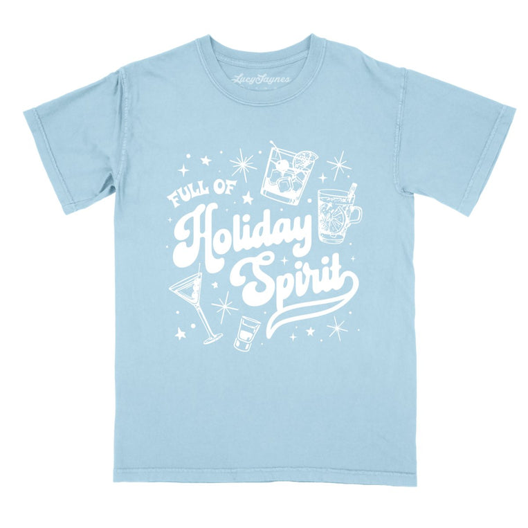 Full of Holiday Spirit - Chambray - Full Front