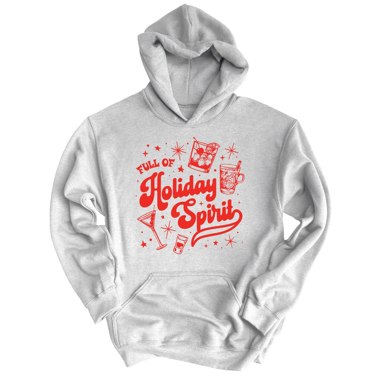 Full of Holiday Spirit - Grey Heather - Full Front