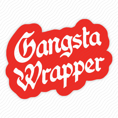 Gangsta Wrapper Sticker