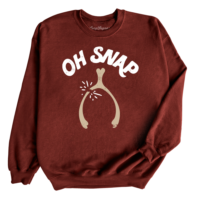 Oh Snap Wishbone Sweatshirt