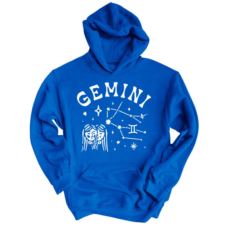 Gemini Graphic Hoodie - Royal