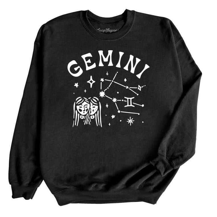 Gemini - Black - Unisex Sweatshirt