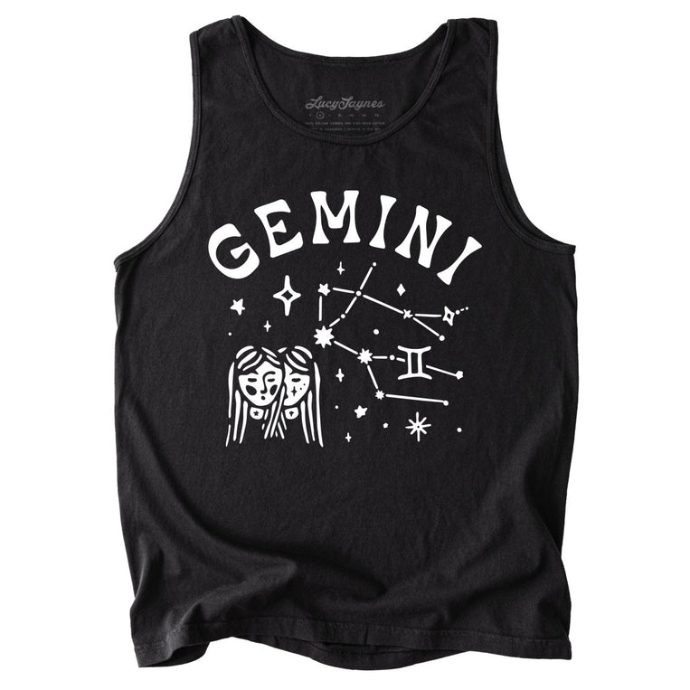 Gemini Comfort Colors Graphic Tank Top