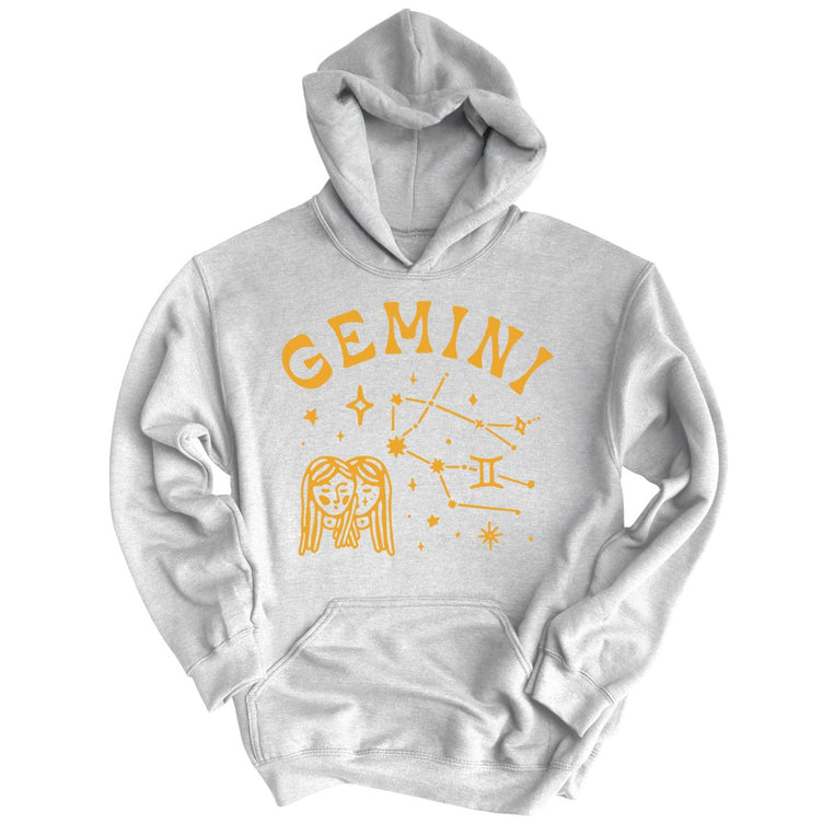 Gemini Graphic Hoodie - Ash