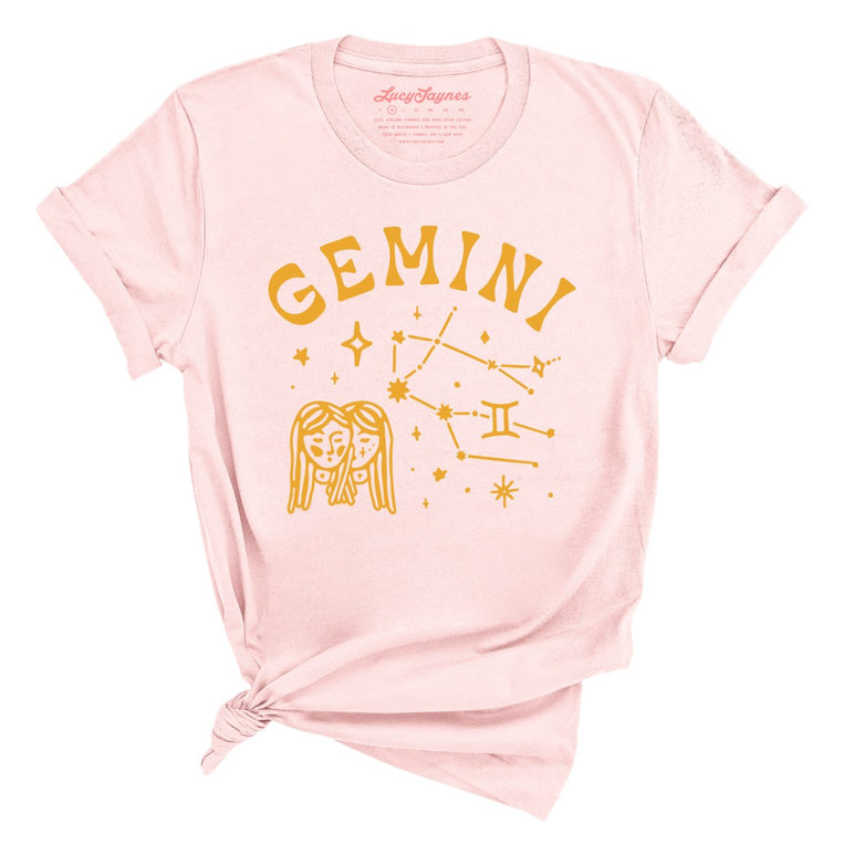 Gemini - Soft Pink - Unisex T-Shirt