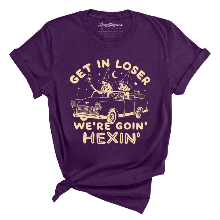 Get In Loser We're Goin' Hexin' - Team Purple - Full Front