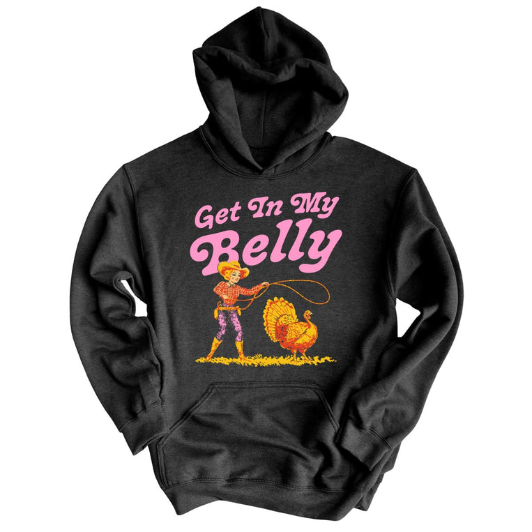 Get In My Belly - Charcoal Heather - Full Front