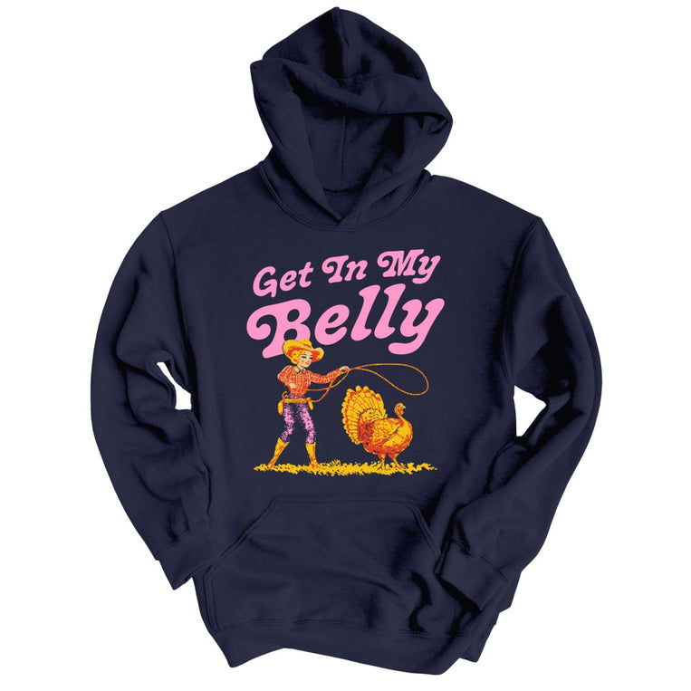 Get In My Belly - Classic Navy - Full Front