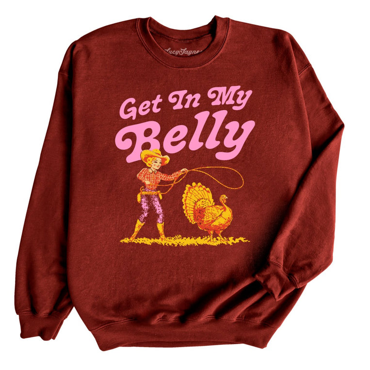 Get In My Belly - Garnet - Full Front