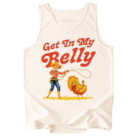 Get In My Belly Comfort Colors Tank Top