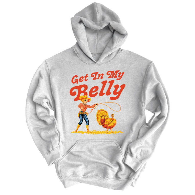 Get In My Belly - Grey Heather - Full Front