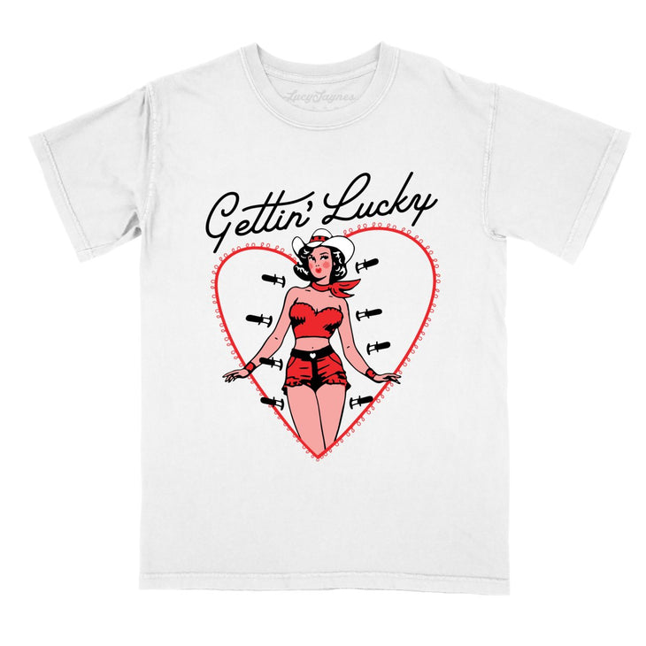 Gettin' Lucky Comfort Colors Tee