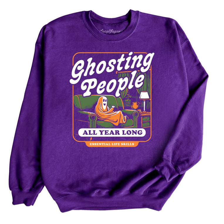 Ghosting People - Purple - Full Front