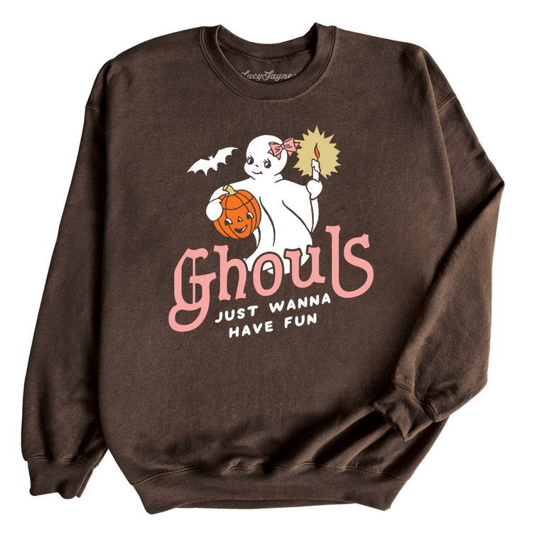 Ghouls Just Wanna Have Fun - Dark Chocolate - Full Front
