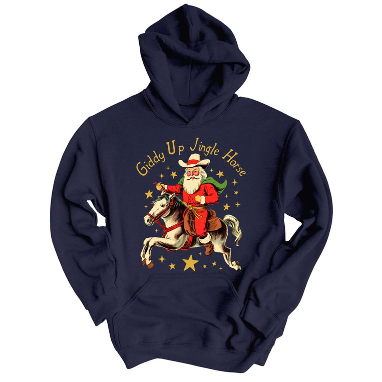Giddy Up Jingle Horse - Classic Navy - Full Front