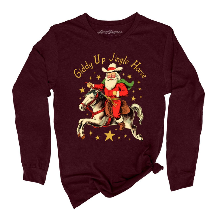 Giddy Up Jingle Horse - Heather Cardinal - Full Front