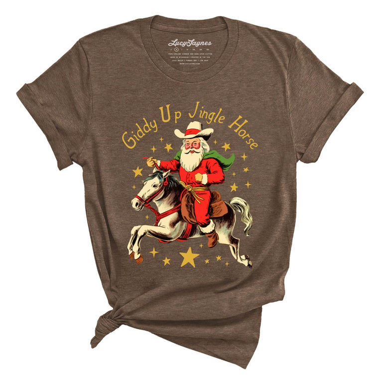 Giddy Up Jingle Horse - Heather Brown - Full Front