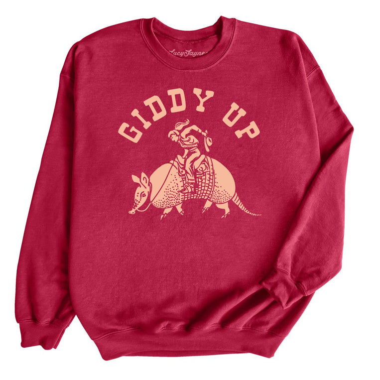 Giddy Up - Cardinal Red - Full Front