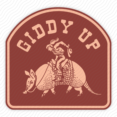 Giddy Up Sticker