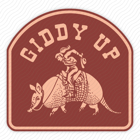 Giddy Up Sticker