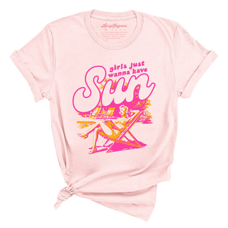 Girls Just Wanna Have Sun Tee