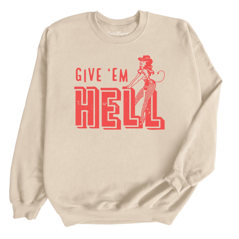 Give 'em Hell - Sand - Full Front