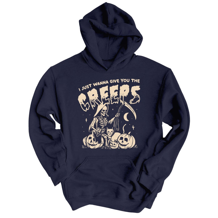 Give You The Creeps - Classic Navy - Full Front