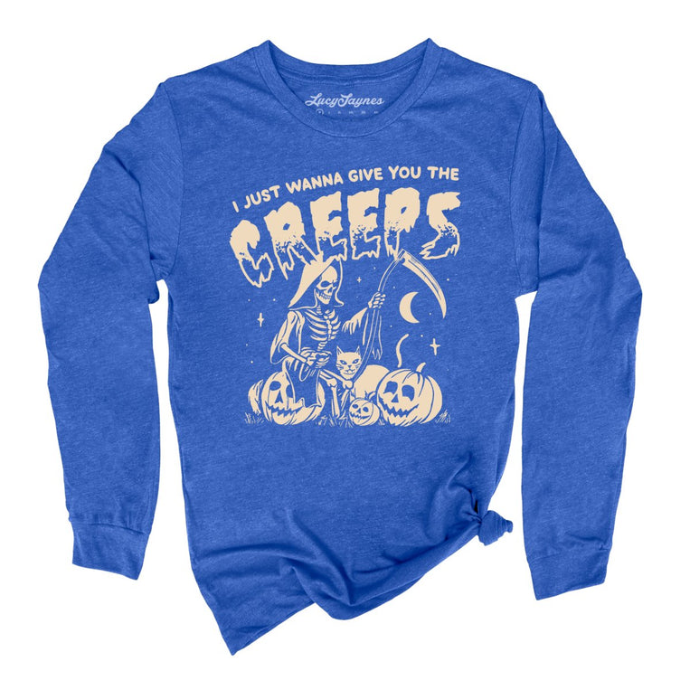 Give You The Creeps - Heather True Royal - Full Front