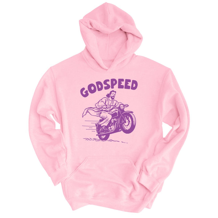 Godspeed - Light Pink - Unisex Hoodie