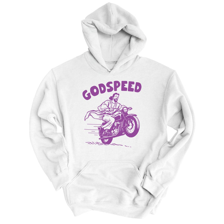 Godspeed - White - Unisex Hoodie