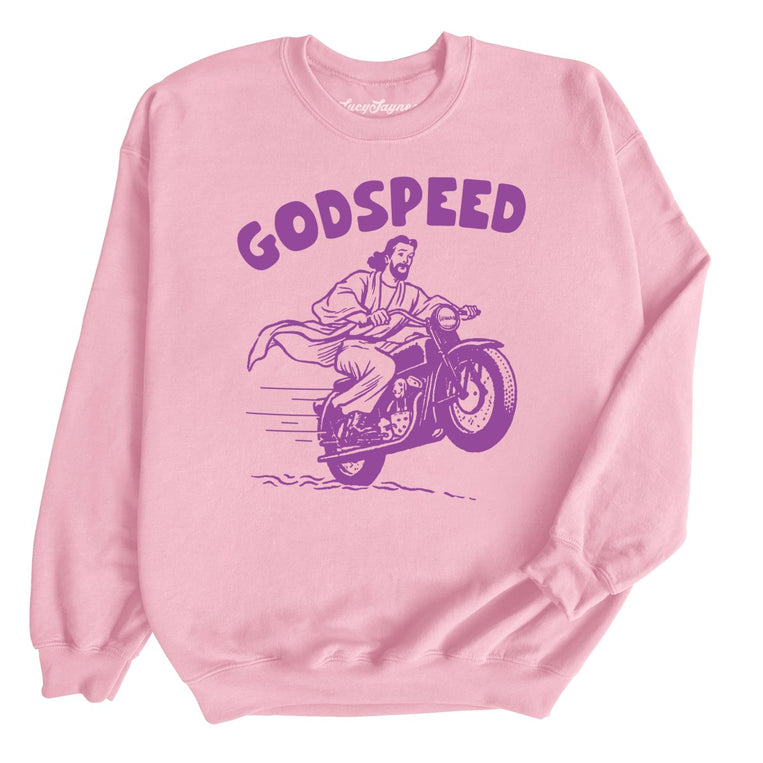 Godspeed - Light Pink - Unisex Sweatshirt