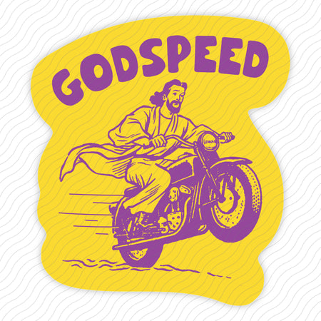 Godspeed Sticker