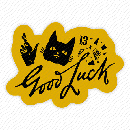 Good Luck Sticker