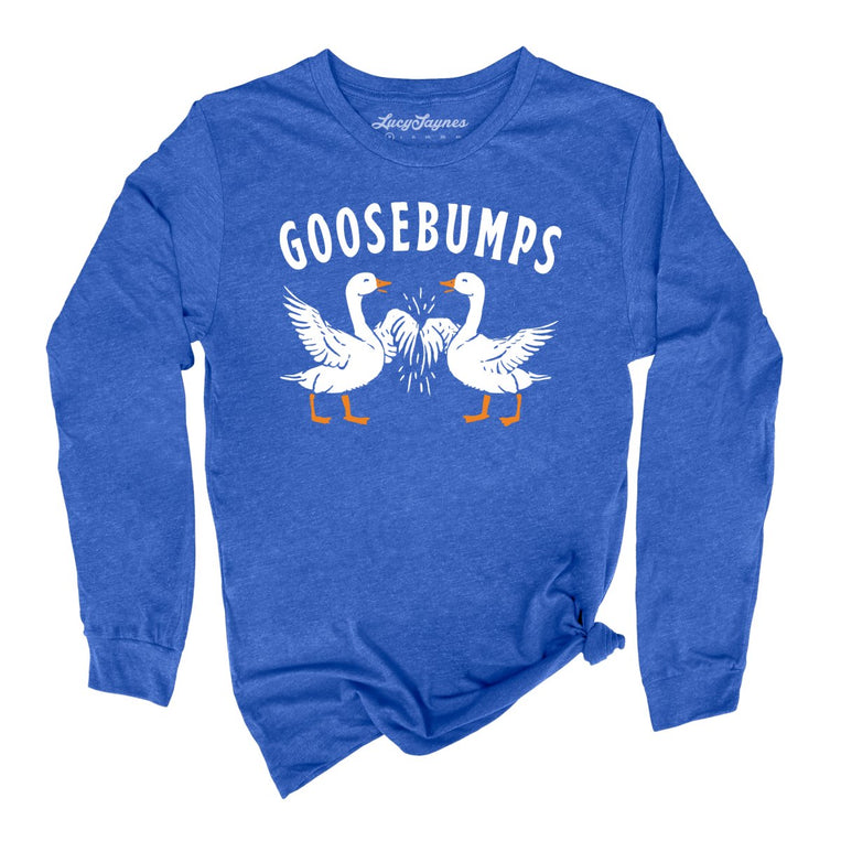 Goosebumps - Heather True Royal - Full Front