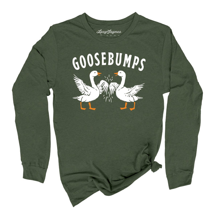 Goosebumps - Military Green - Full Front