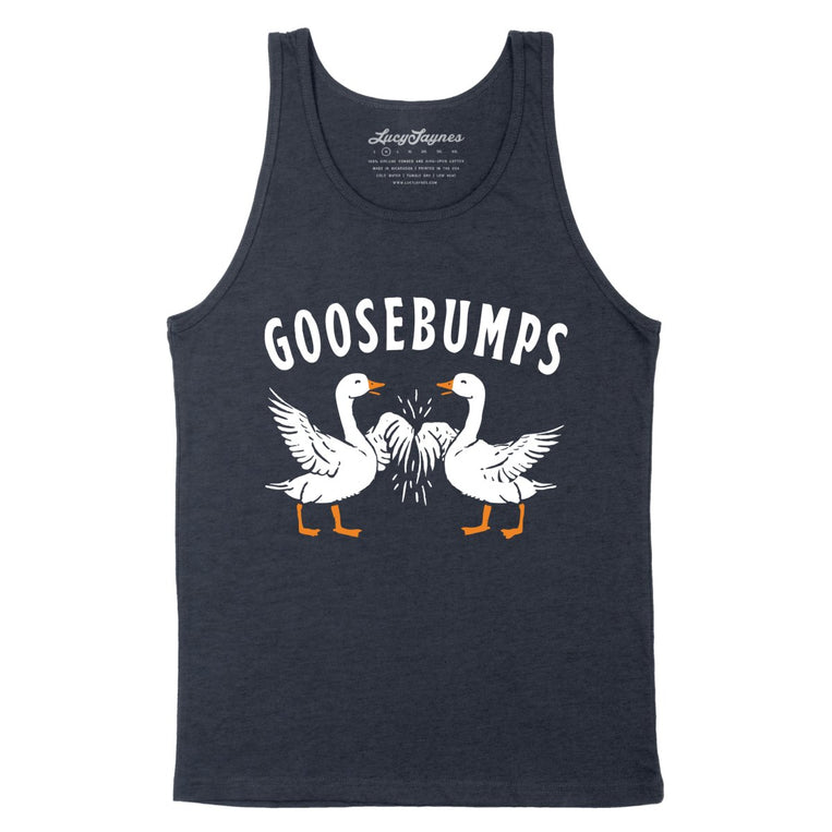 Goosebumps - Heather Navy - Full Front