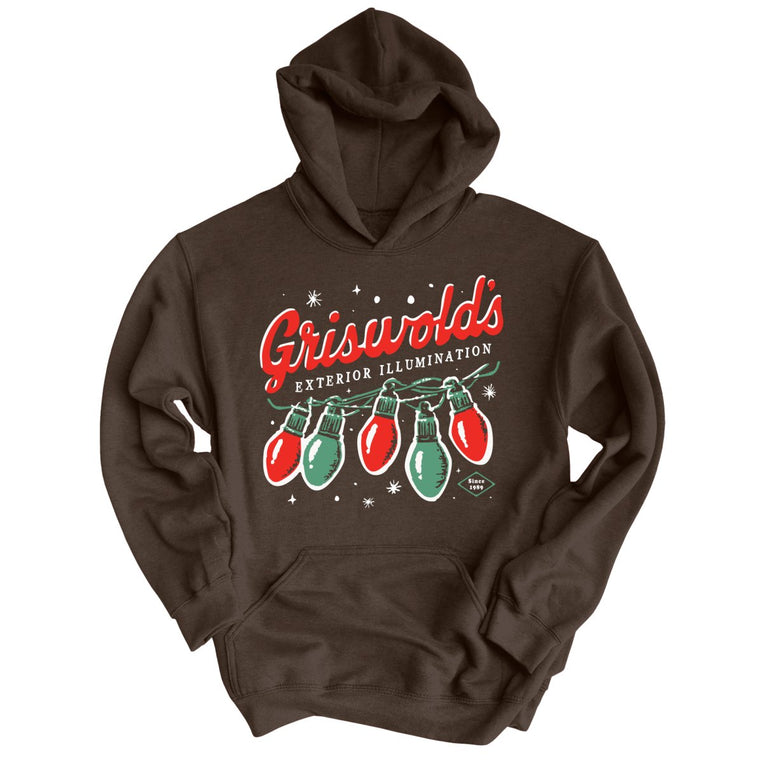 Griswold's Exterior Illumination - Dark Chocolate - Unisex Hoodie