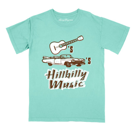Guitars Cadillacs Hillbilly Music Comfort Colors Tee