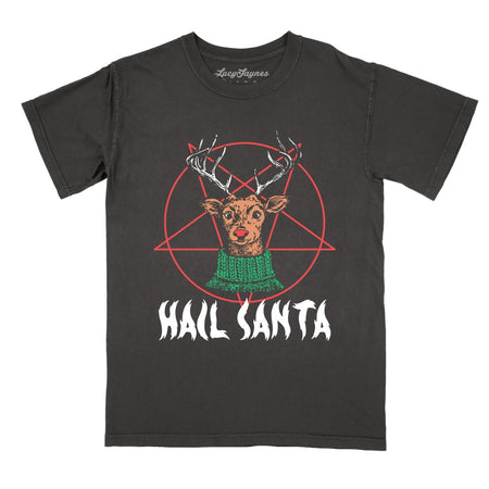 Hail Santa Comfort Colors Tee