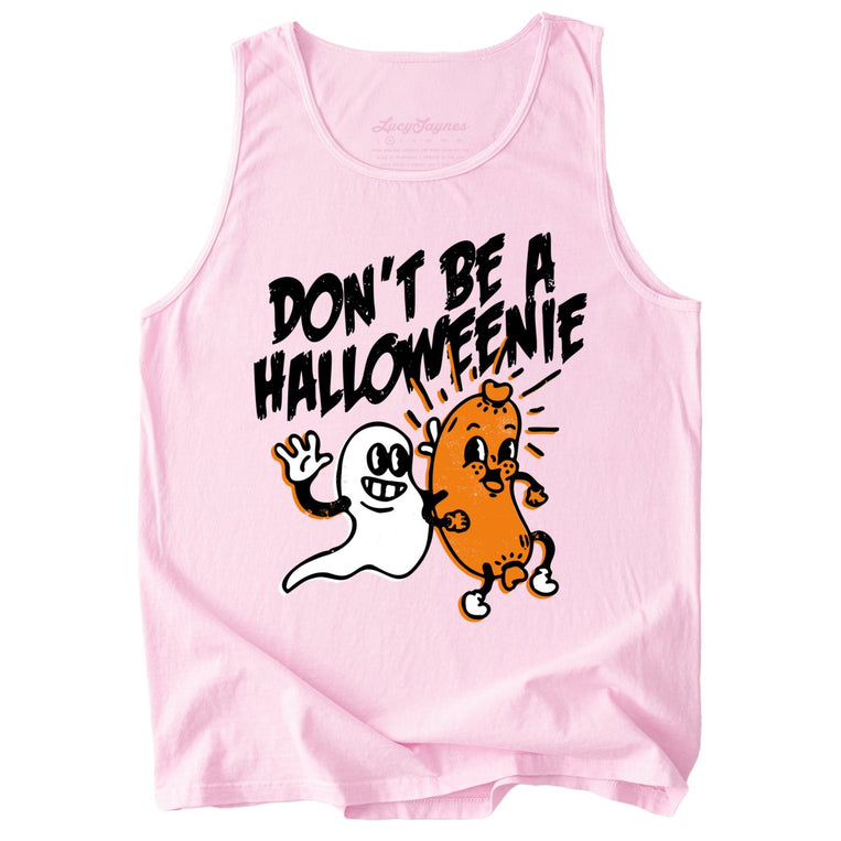 Halloweenie Comfort Colors Graphic Tank Top - Blossom