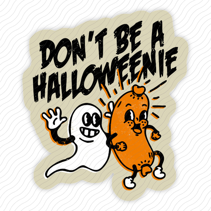 Halloweenie Sticker