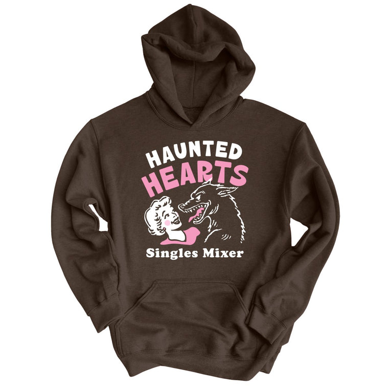 Haunted Hearts Singles Mixer - Dark Chocolate - Unisex Hoodie