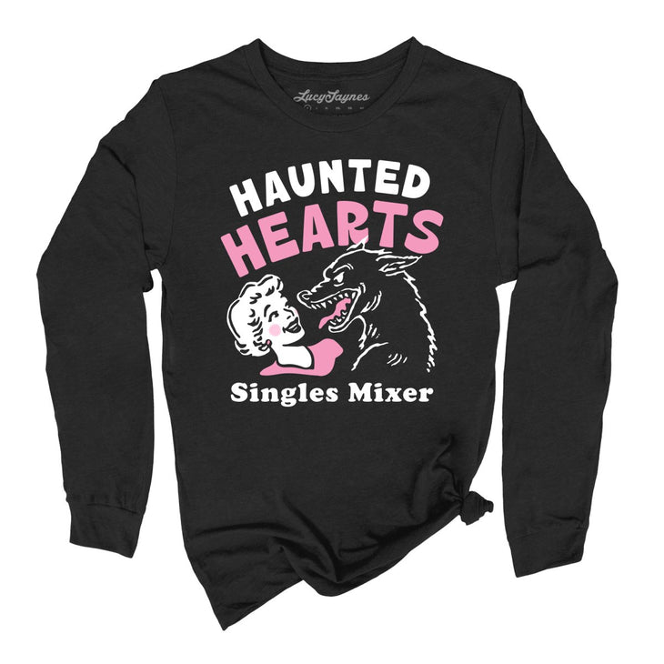 Haunted Hearts Singles Mixer Long Sleeve Tee