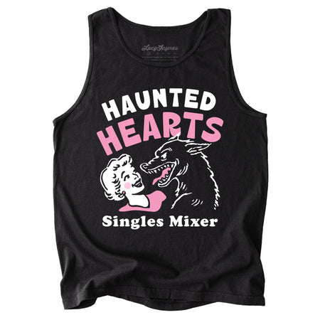 Haunted Hearts Singles Mixer Comfort Colors Tank Top