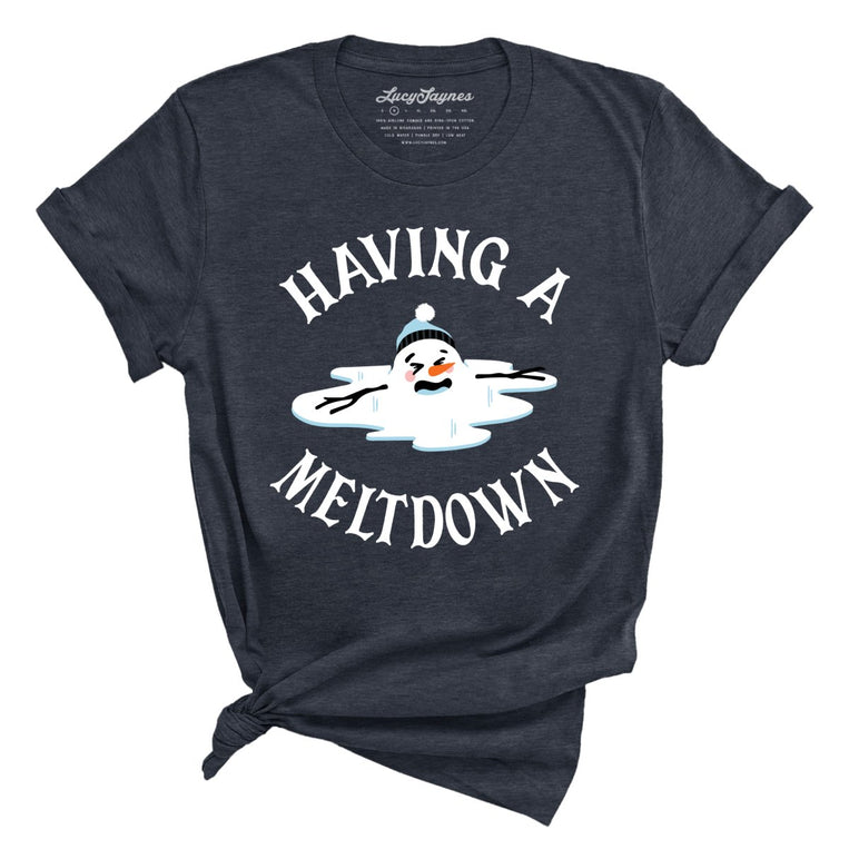 Having A Meltdown - Heather Navy - Full Front