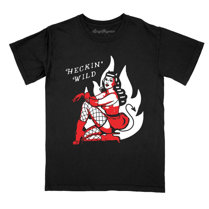 Heckin Wild Comfort Colors Tee