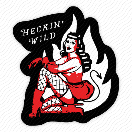 Heckin' Wild Sticker