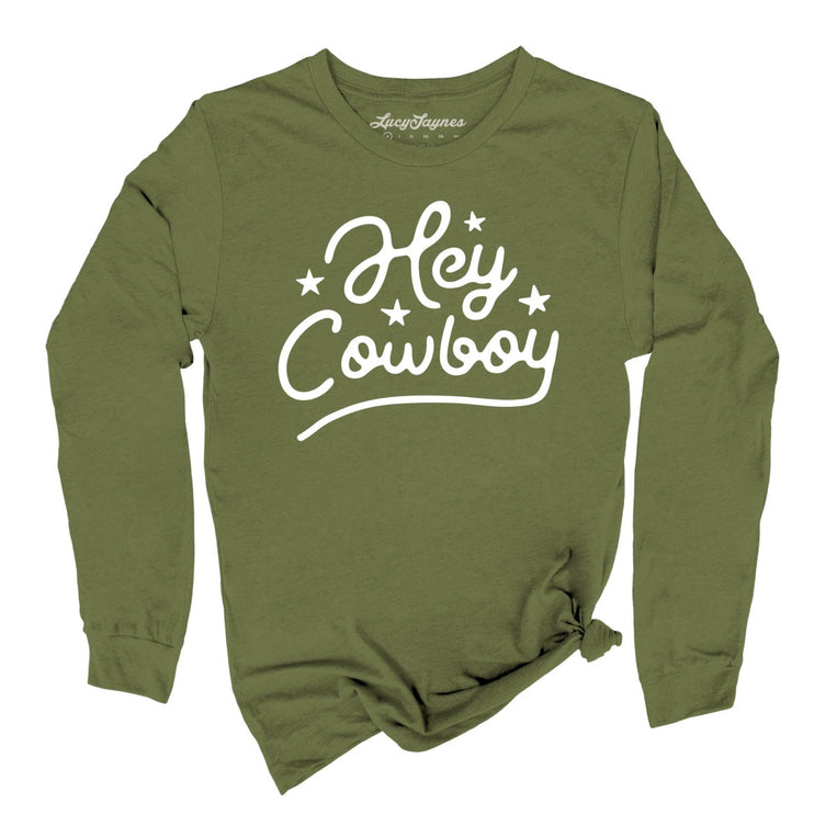 Hey Cowboy - Olive - Full Front