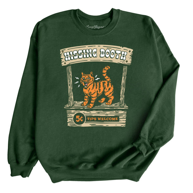 Hissing Booth - Forest Green - Unisex Sweatshirt